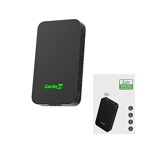 Novidades de 2025 CarlinKit 5.0 Um inovador adaptador sem fios de conversão dupla, música/mapas/mensagens online, para carros com CarPlay/Android Auto com cabo (2016-2025)