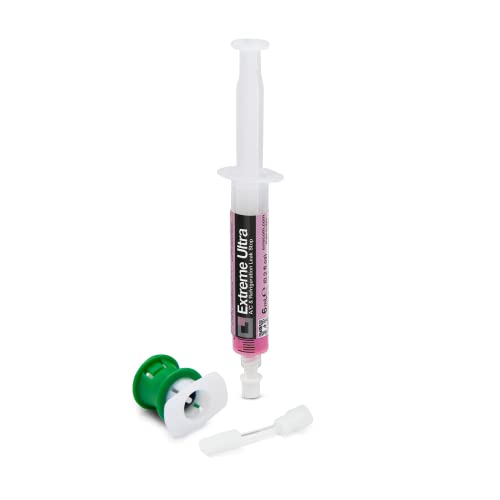 ERRECOM Extreme Ultra - 6 ml, selador de fugas para sistemas de ar condicionado de automóvel, inclui adaptador para válvula de carga lato de baixa pressão gás R1234yf