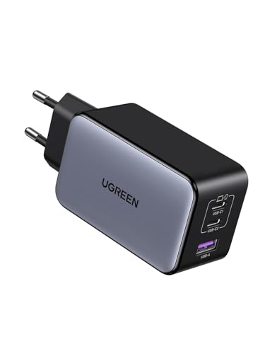 UGREEN Nexode X Carregador USB C 100 W, adaptador de alimentação GAN multitomada compatível com Samsung Galaxy S24 Ultra/ S23, MacBook Pro/Air, iPad, iPhone 16/15/14/13/12, Steam Deck etc.