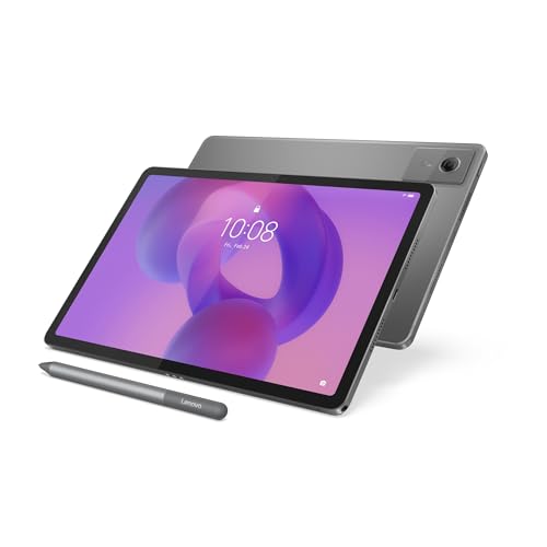 Lenovo Idea Tab Tablet 11" 2,5 K (MediaTek Dimensity 6300, 8 GB RAM, 256 GB UFS, 90 Hz, 4 altifalantes, Wi-Fi 5, Bluetooth 5.2, Android 15), cor cinzenta, inclui caneta tab