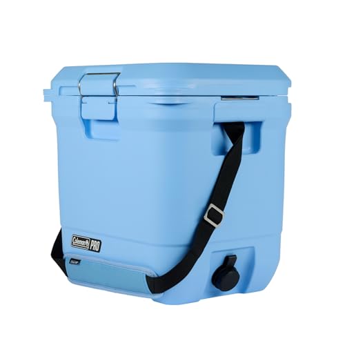 Coleman Pro Nevera rígida Resistente con Aislamiento | Capacidad 24-52 L | Mantiene el Hielo hasta Durante 5 días | Aislamiento de Espuma Completo | Nevera portátil Grande para Uso en Exteriores