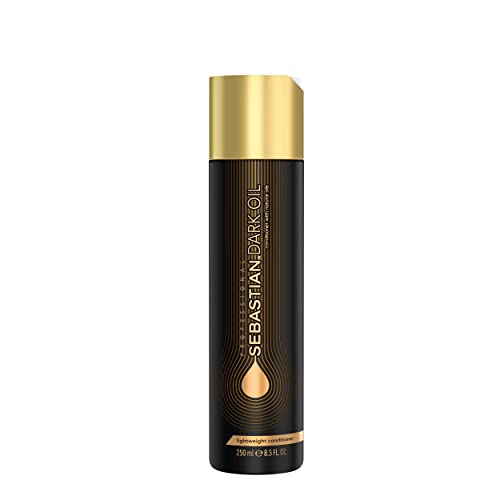 Sebastian Professional Dark Oil Condicionador leve, hidrata e amacia, fornece corpo para todos os tipos de cabelo, 250 ml