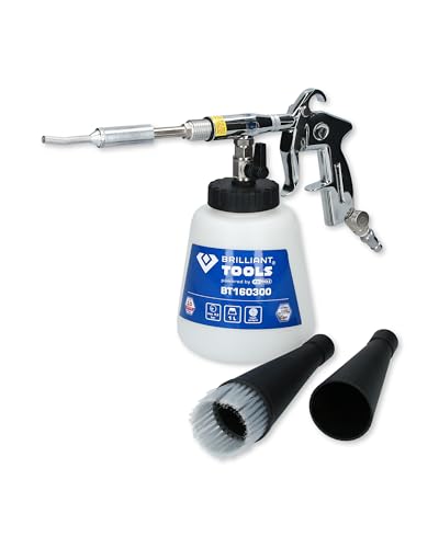 BRILLIANT TOOLS BT160300 Pistola de limpeza por ar comprimido [Powered by KS TOOLS]