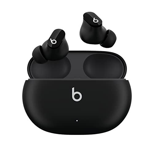 Beats Studio Buds – Auriculares intraurais totalmente sem fios com cancelamento de ruído, auriculares Bluetooth resistentes ao suor, compatíveis com Apple e Android, preto