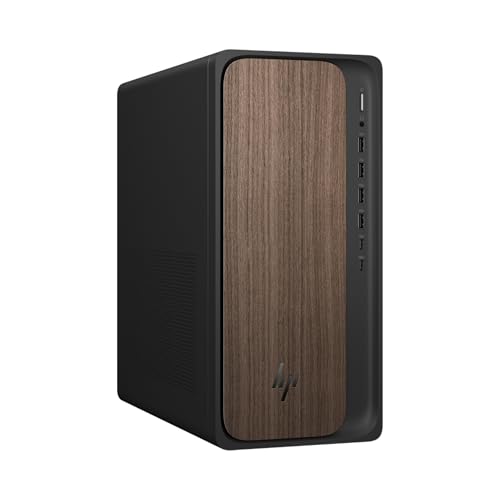 HP Computador de mesa OmniDesk AI (Intel Core Ultra 7 265, 32 GB, 1000 GB, sem sistema operacional) - Wood