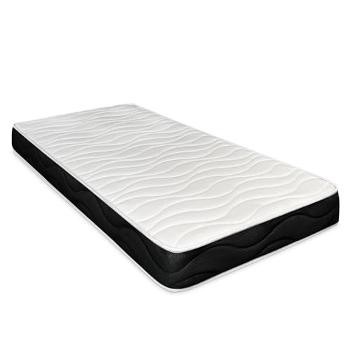 DUÉRMETE ONLINE - Colchão multicamada Visco Fresh reversível (rosto inverno e verão), antiácaros, antibacteriano e HIpoalergénico, altura 13 cm, 135 x 180