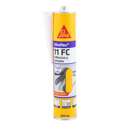 Sika 11 FC+, adesivo multiusos e selador de juntas elásticas.