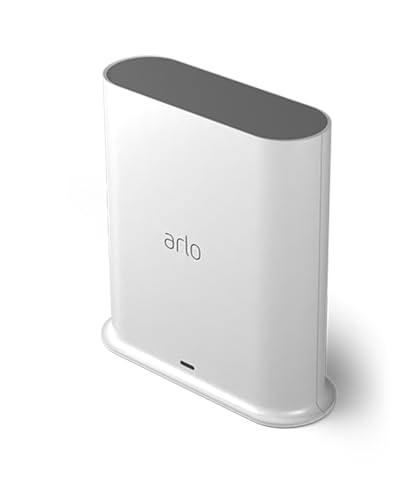 Arlo Smart Hub, estação de base de armazenamento local, memória USB, Wi-Fi de 2,4 e 5 GHz, SmartHub, compatível com barras e porteiros, conectividade Apple HomeKit, cabo Ethernet, VMB4540