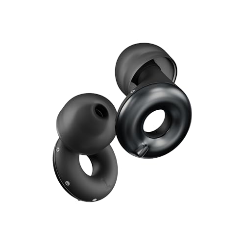 Loop Switch 2 tampões ajustáveis – 3 modos de redução de ruído para maior controlo, redução de ruído flexível para concentrar, viajar, socializar, festivais, 20-26 dB SNR de redução de ruído