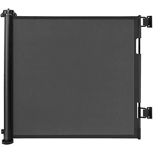 Corrimão de segurança retrátil 0-150 cm, corrimão de segurança corrimão de segurança para crianças, gatos e cães, adequado para interiores e exteriores barreira segurança crianças