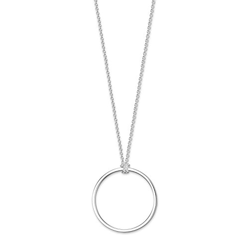 Thomas Sabo collar con charm circular plata de ley 925 X0252
