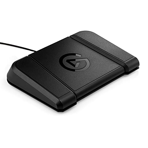 Elgato Stream Deck Pedal – Controlador mãos livres de estúdio, 3 pedais para ativar macros, inicie ações em apps e software como OBS, Twitch, Youtube e outros, funciona com Mac e PC