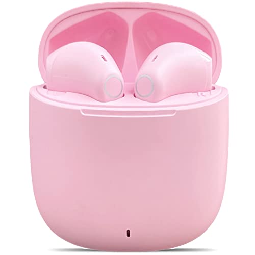 yobola Auriculares sem fios, auriculares Bluetooth 5.1 HiFi estéreo, capacetes sem fios Bluetooth com controlo tátil, microfone incorporado, IPX5 desportivos