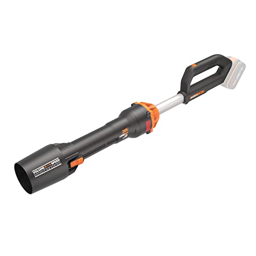 WORX Ventilador de bateria máximo de 20 V. | WG543E.9 | Motor potente sem escovas | PowerShare | Não inclui bateria nem carregador, 2 velocidades, turbina com amplificação de ar
