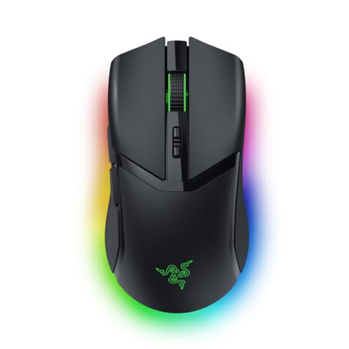 Razer Cobra Pro - Rato Gaming sem fios e personalizável com Razer Chroma RGB (10 controlos personalizáveis, 11 zonas de iluminação cromada, sensor ótico Focus Pro de 30 000 PPP) preto