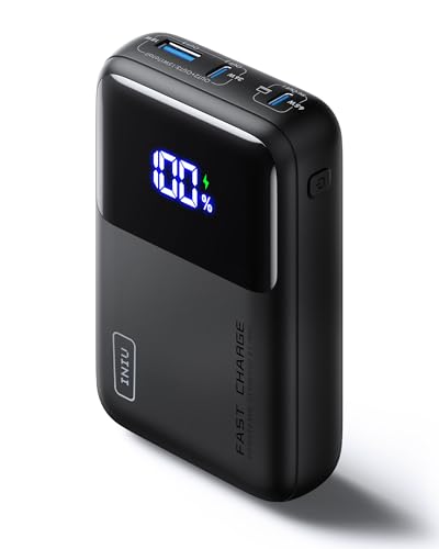 INIU Power Bank, 65 W 20000 mAh, bateria externa de carregamento rápido, carregador portátil USB C Input & Output para MacBook Pro Steam Deck iPhone 16 15 14 13 12 Pro Mini Samsung S24 S22 iPad etc
