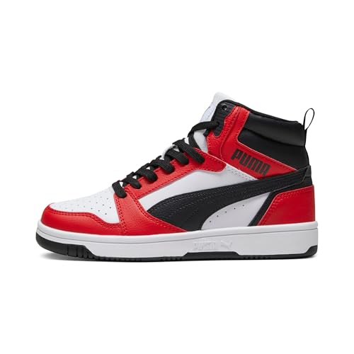 PUMA Rebound V6 Mid Jr, Sneaker unissexo para crianças