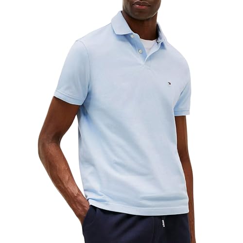Tommy Hilfiger Polo de manga curta para homem 1985 Regular Fit