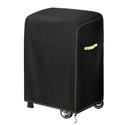 Capa churrasqueira exterior impermeável, VDISRR 420D Oxford resistente ao desgaste capa protetora para BBQ 77 x 70 x 110 cm, cobertura de churrasco exterior anti-vento/anti-pó/anti-humidade/anti-UV