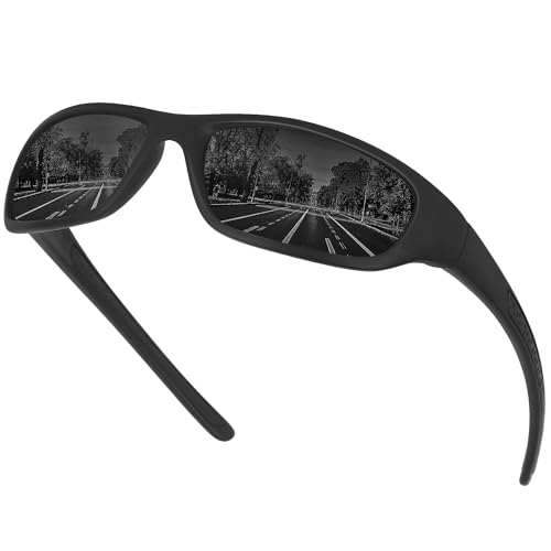 Vimbloom Óculos de sol polarizados para homem óculos de sol desportivos para correr pesca condução ciclismo golfe Running VI367