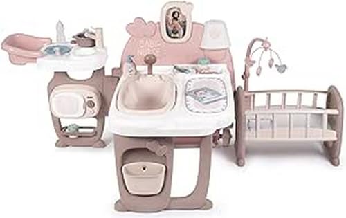 Baby Nurse A casa dos bebés, 20 acessórios, para bonecas bebé até 42 cm, boneca não incluída adequada a partir de 3 anos (7600220376)