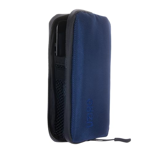 UZIRO Capa telemóvel impermeável para bicicleta, bolsa de ciclismo gravel, bicicleta packing, resistente à água, proteção para smartphone em condições extremas, ideal para ciclistas, cor azul