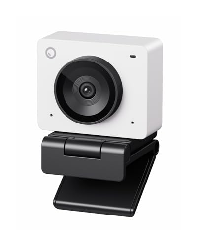 OBSBOT Meet SE 1080P@100 FPS Webcam para PC com sensor de 1/2,8", AI Framing e autofocus, modo de beleza, leve, controlo por gestos, Staggered HDR, webcam para streaming, reuniões (nuvem branca)