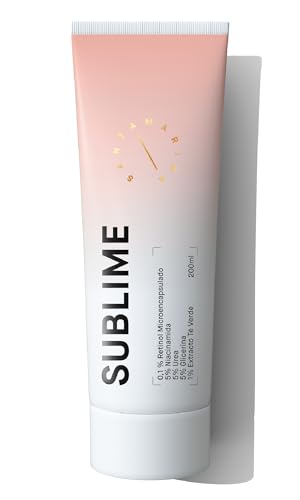 Santamarina Cosmetics Creme hidratante corporal anti-idade intensiva SUBLIME - creme anti-idade intensivo - melhora a textura, os sinais de envelhecimento e unifica o tom da pele - 200 ml