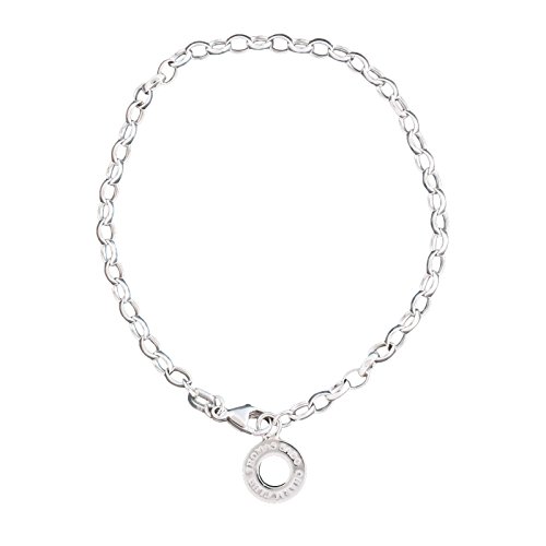 Thomas Sabo Tornozeleira Charm Classic prata de lei 925 X0034