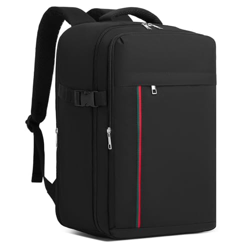 Kono Mochila de viagem cabine avion 41 x 27 x 20, mala de cabine de 20 l, pequena para manuseio fácil para trabalho escola viagem