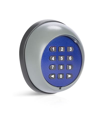 CO-Z Teclado sem fios para motores, portas de marca CO-Z, sistema de segurança de casa com alcance de 200 m, transmissor inteligente sem cabos para uso interior e exterior