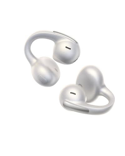 Baseus MC1 Pro Auriculares de ouvido aberto, clipe para orelhas, som impressionante, reforço de graves adaptável, Bluetooth 6.0, cancelamento de ruído em chamadas, IP67, bateria de 40H, Buds de 5,0 g