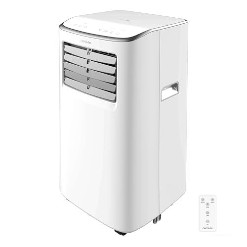 Cecotec Ar condicionado portátil com controlo remoto e Wifi ForceClima 7500 Soundless Connected. 7000 BTU, controlo tátil e ecrã LED, temporizador, cobertura 20 m2