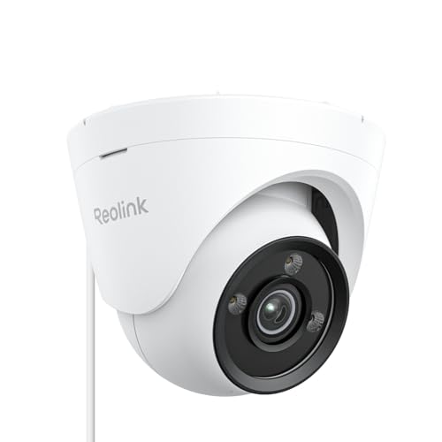 Reolink CX820 Câmara PoE 4K UHD, visão noturna autêntica em cores, abertura F1.0, sensor de imagem 1/1,8", HDR, deteção de pessoa/veículo / animal, alarme com foco e sereia e diálogo de 2 vias