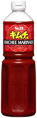 S&B - Molho Kimchi, base de pimentos, aço japonês Kimchi, tempero comida japonesa - 1134 g