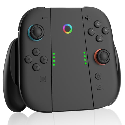 LONGYI Empuñadura de Carga para Switch 2, Diseño Ergonómico Resistente al Desgaste Cómodo Agarre Compatible con Switch 2 Consola Controller