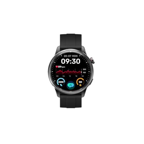 realme Watch S2, ecrã AMOLED de 3,63 polegadas, resistente à água e ao pó IP68, conexão com dispositivos de áudio Bluetooth, mais de 150 esferas na nuvem, preto, correia de silicone