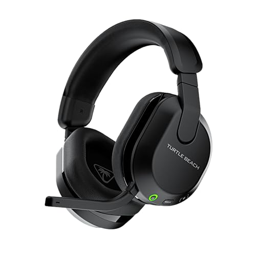 Turtle Beach Stealth 600P Auriculares sem fios para jogos com 80 horas, 50 mm e Bluetooth para PS5, PS4, PC e telemóvel