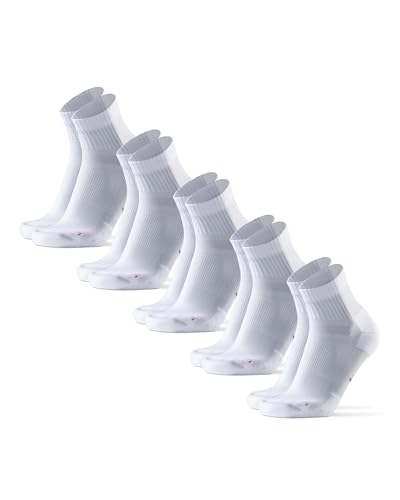 DANISH ENDURANCE Meias de corrida unissexo, antiderrapantes, meias anti-bolhas para homem e mulher, 3 ou 5 pack