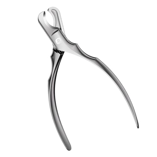 Homerunpet corta-unhas para cães de aço martensítico, corta-unhas profissional para cães com lâmina afiada, alças antiderrapantes para cães grandes, fácil de cuidar das unhas em casa