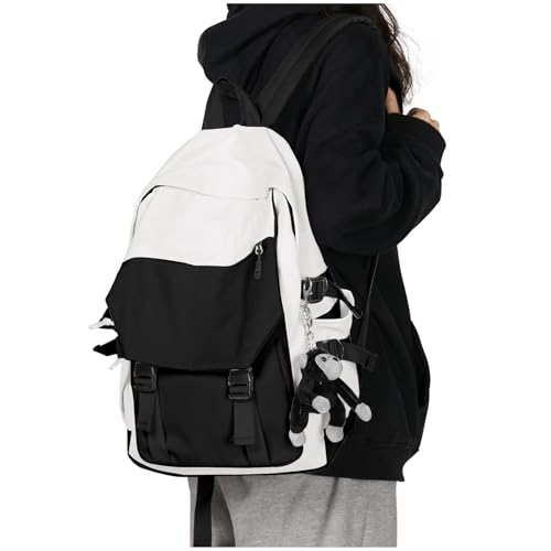 SZLX Mochila de mulher, mochila escolar adolescente menina mochilas escolares menino mochila computador portátil 14 polegadas homem mochila para viagens universidade trabalho mochila casual mulher