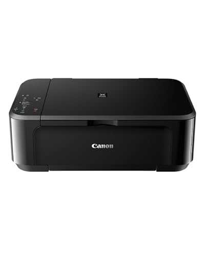 Canon Pixma MG3650S Impressora multifunções 3 em 1, sistema de jato de tinta, impressão, digitalização e cópia, Wi-fi, impressão frente e verso, cartucho fino, alimentação de papel frontal, preto