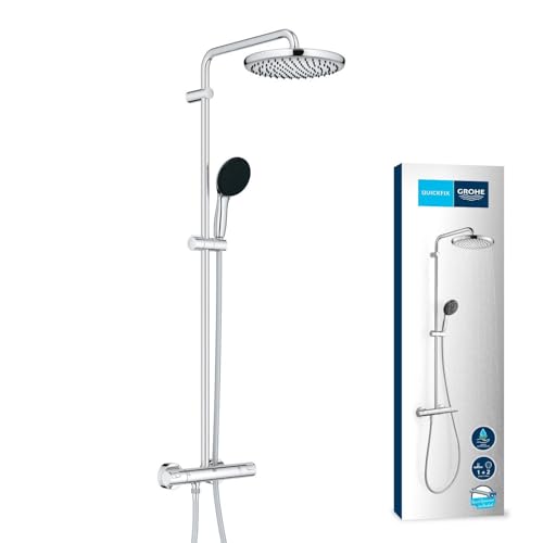 Grohe Vitalio Start System 250 Sistema de chuveiro com termostato incorporado, cromado, 26677001