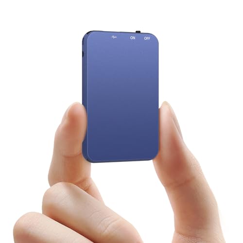 64 GB Mini gravador de voz, Vormooi gravador com ativação por voz e cancelamento inteligente de ruído 2159, gravador de áudio para aulas reuniões entrevistas discursos