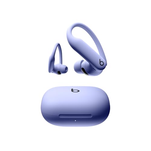 Beats Powerbeats Pro 2 Auriculares Bluetooth sem fios- cancelamento ativo de ruído, classificação IPX4, até 45H com estojo de carregamento, funciona com Apple e Android - roxo intenso