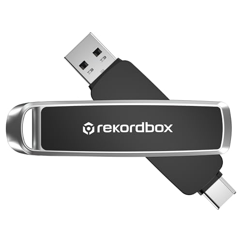 SanDisk DJ Unidade Flash 512 GB (Pioneer DJ e AlphaTheta compatível, dois conectores com USB-A e USB-C de alto desempenho, até 1000 MB/s de leitura, três meses do plano criativo da rekordbox)