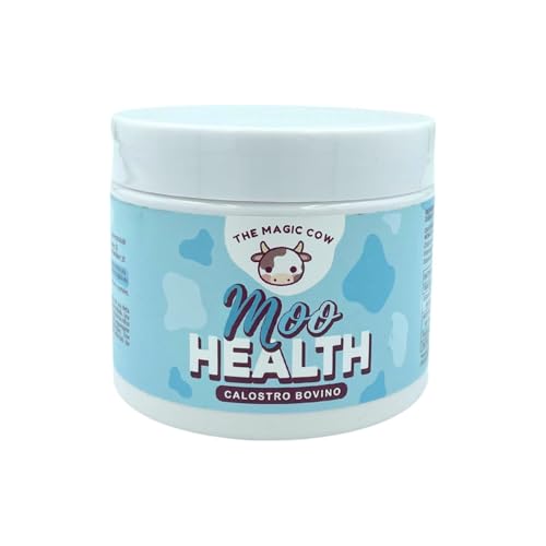 The Magic Cow - Colostro bovino em pó 100% natural de vaca de pasto - 30 dias - fortalece o sistema imunitário e ajuda à digestão - rico em aminoácidos, imunoglobulinas e lactoferrina