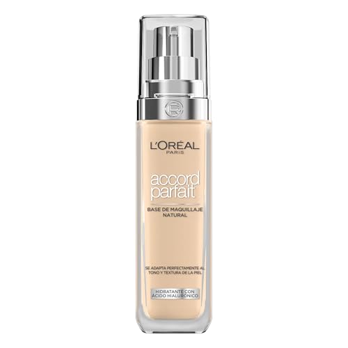 L'Oréal Paris Base de maquilhagem, acabamento natural, com ácido hialurónico