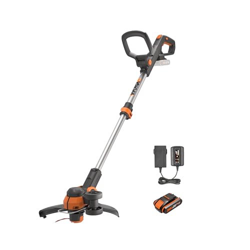 WORX WG163E.1 Desboçador com bateria, preto, prateado e laranja