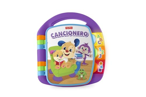 Fisher-Price Mattel FVT2 Livro de aprendizagem, brinquedo para criança de 6 meses